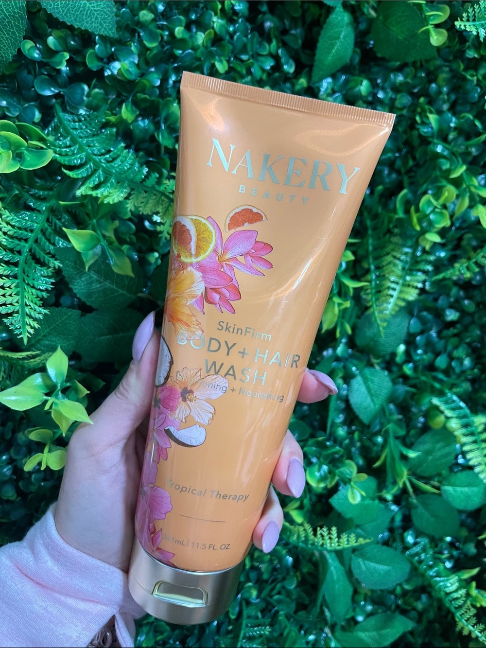 Nakery Beauty Skinfirm Tropical Therapy Body + Hair Wash —341ml - Picture 8 of 11
